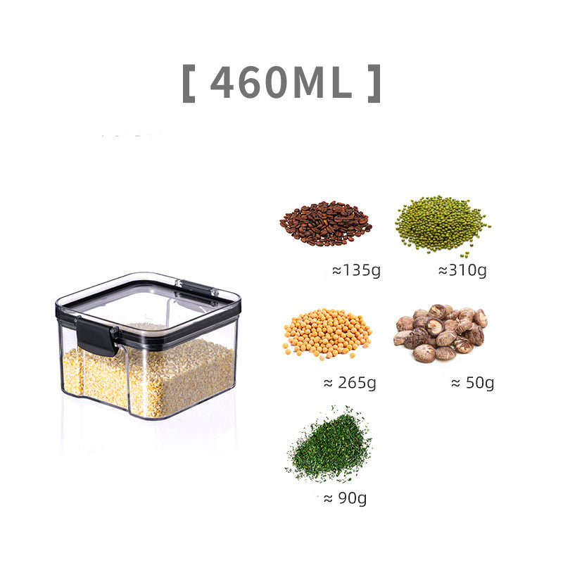 Sealed Cans Of Whole Grains Kitchen Storage Food