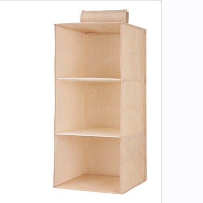 Washable Imitation Linen Cotton And Linen Drawer Storage