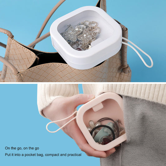 Jewelry box, portable travel storage box