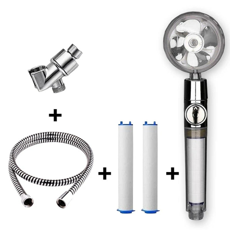 Propeller Turbocharged Shower Head