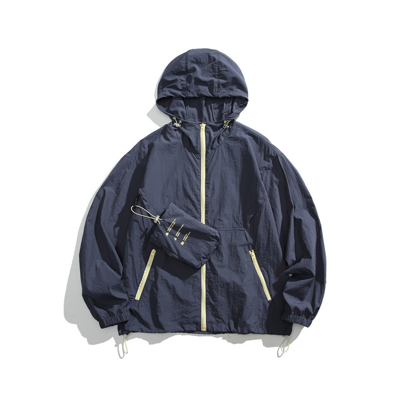 Hooded sun protection clothing for men and women