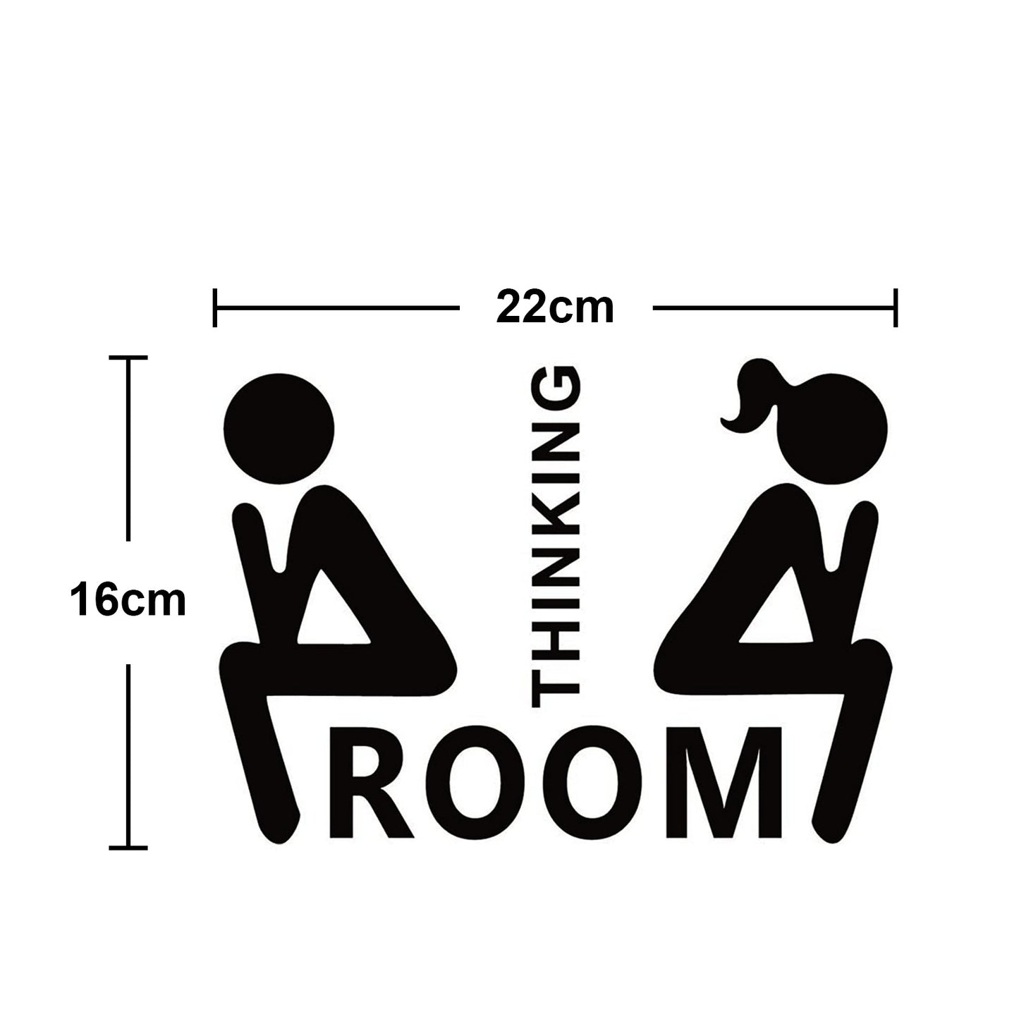 Home Bathroom Decor Wall Stickers Art