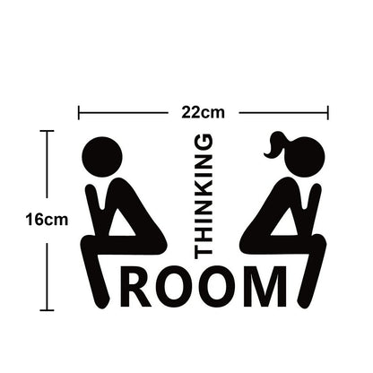 Home Bathroom Decor Wall Stickers Art