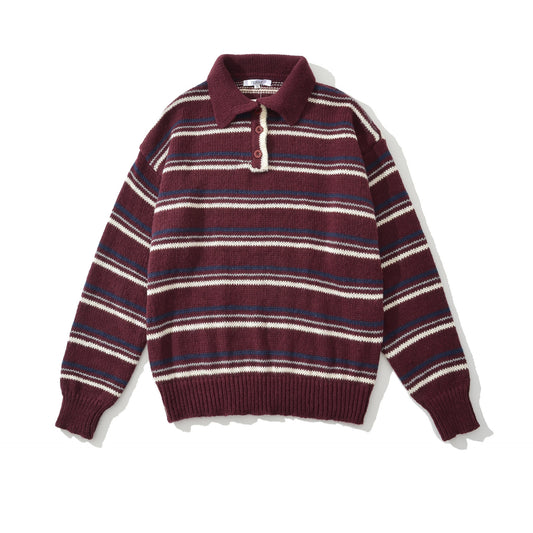 Retro Contrasting Sweater
