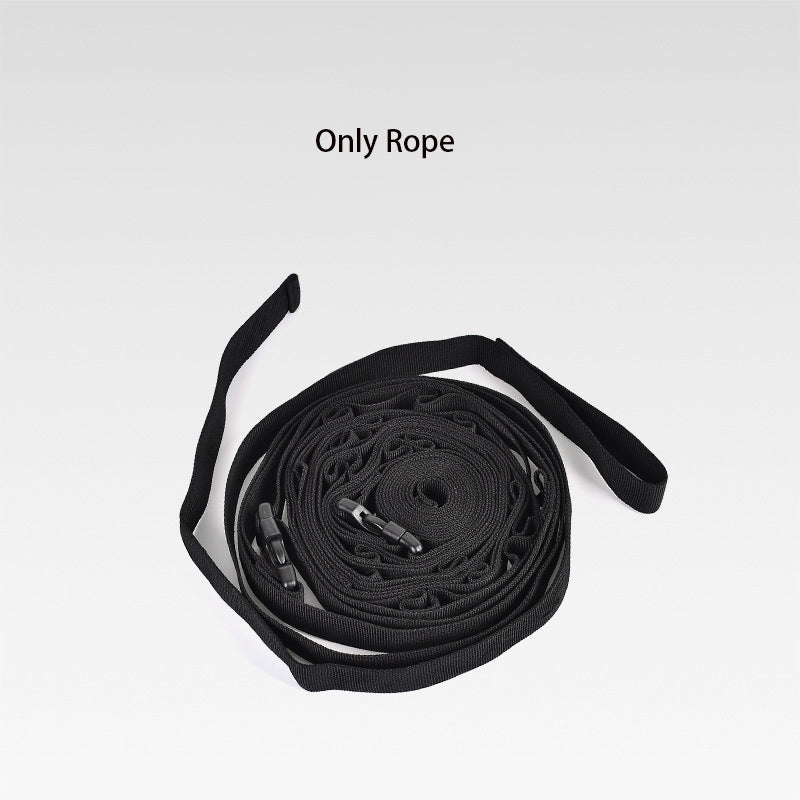 Outdoor camping tent storage rope