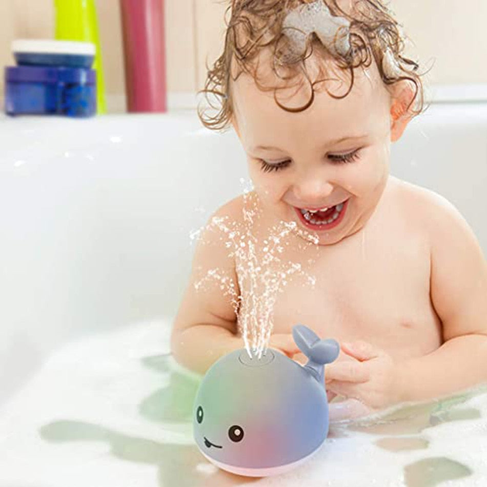 Pool Electric Toy W/ Music LED Light and Sprays Water