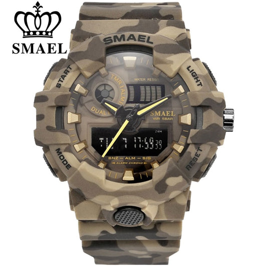 SMAEL Sport Watch 1642-1 & 8001 Watches