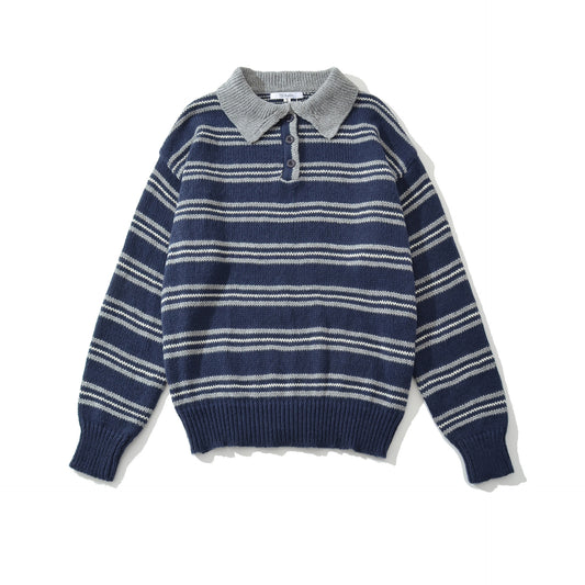 Retro Contrasting Sweater