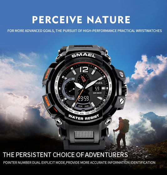 SMAEL 1702 Top Brand Luxury Sport Watch