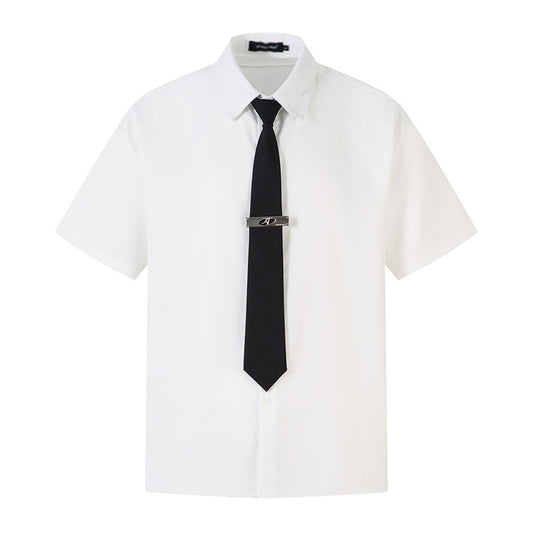 Short & Tie short sleeve shirt for men