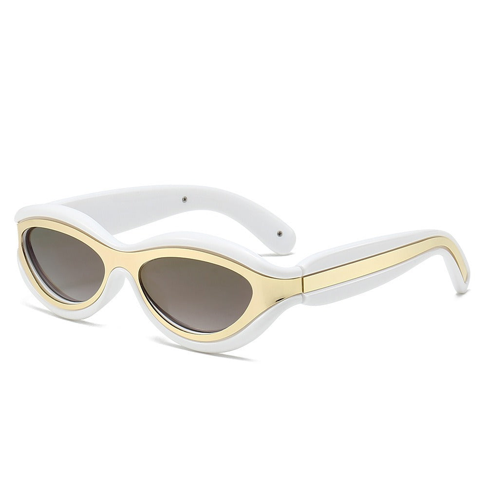 European and American windproof retro sunshade sunglasses