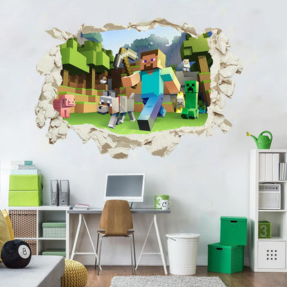 Minecraft Decorative Wall Sticker