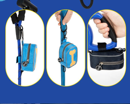 Dog Poop Bag Holder and Dispenser for Leash