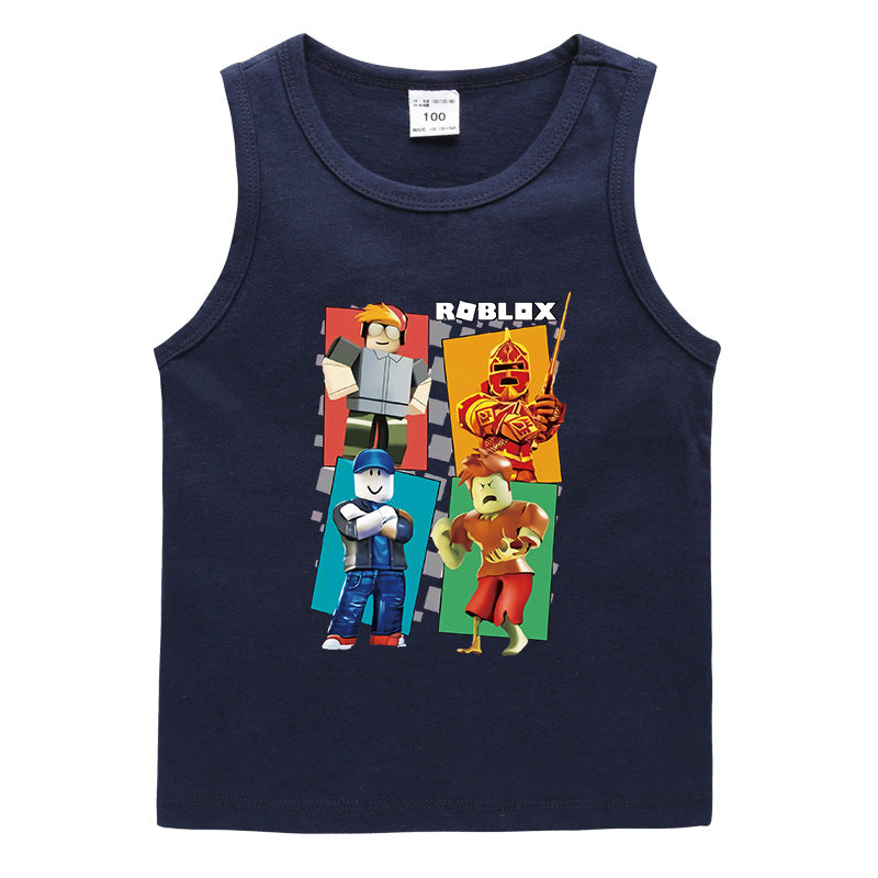 “Roblox” children‘s vest T shirt