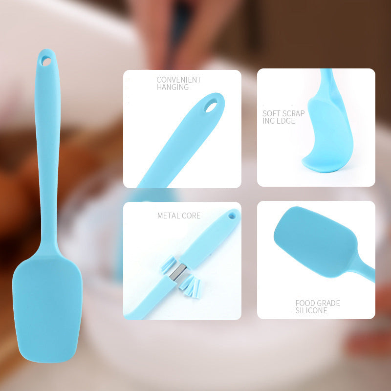 Large And Small Silicone Butter Spatula Spatula T Spatula Scraping Cream Stirring To Make Cake Baking Tools