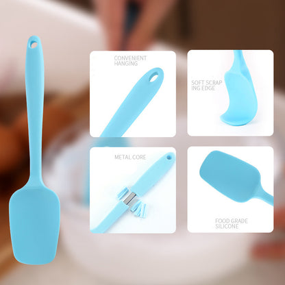 Large And Small Silicone Butter Spatula Spatula T Spatula Scraping Cream Stirring To Make Cake Baking Tools