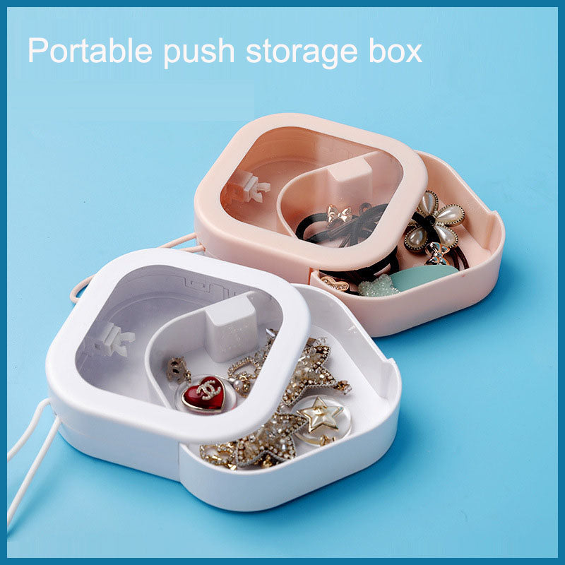 Jewelry box, portable travel storage box