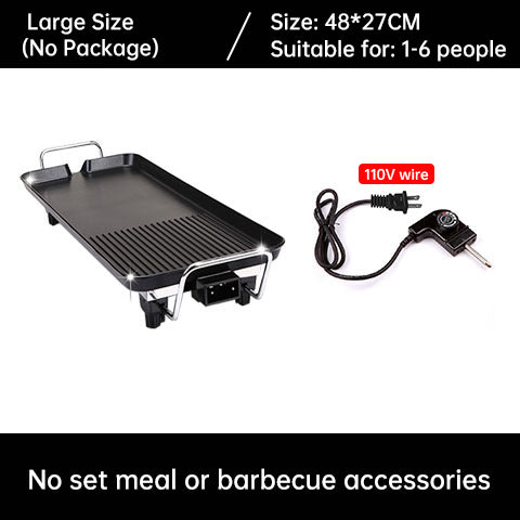 1500W Electric Grill, Smokeless Non-Stick Griddle