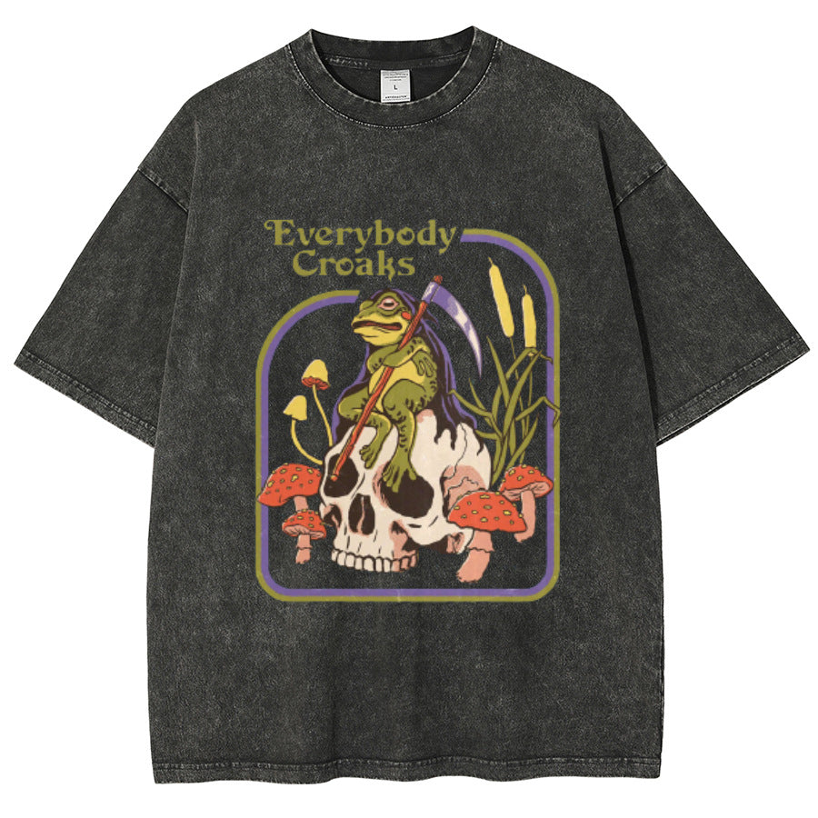 Y2k Anime Washed T-shirts *Collective*