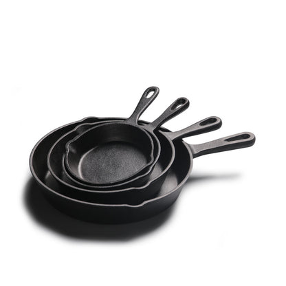 4pc Cast Iron Skillet Set