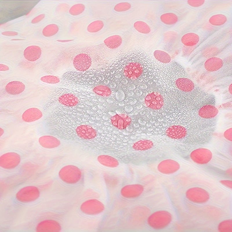 Polka Dot Shower Cap PVC Adult
