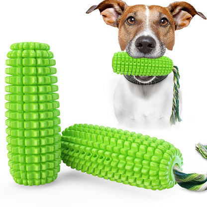 Corn Dog Toy Cotton Rope Teething Stick