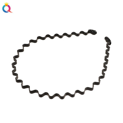 Minimal metal base facial wash hair band