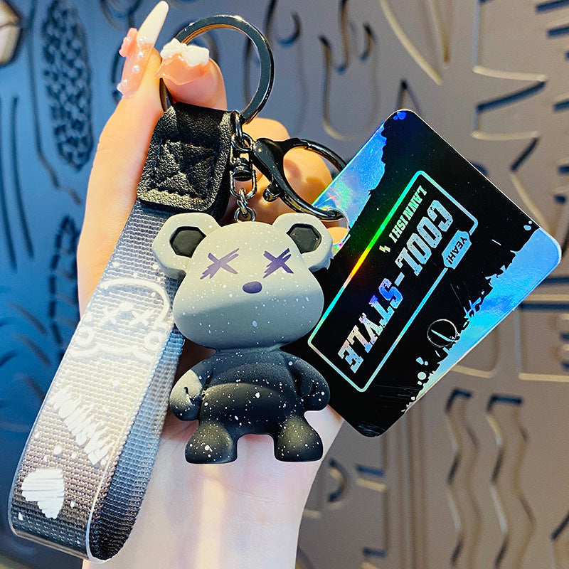 Gradient Cartoon Key Chain