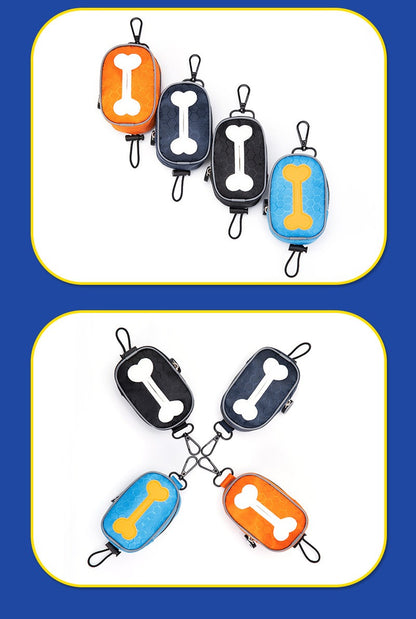 Dog Poop Bag Holder and Dispenser for Leash