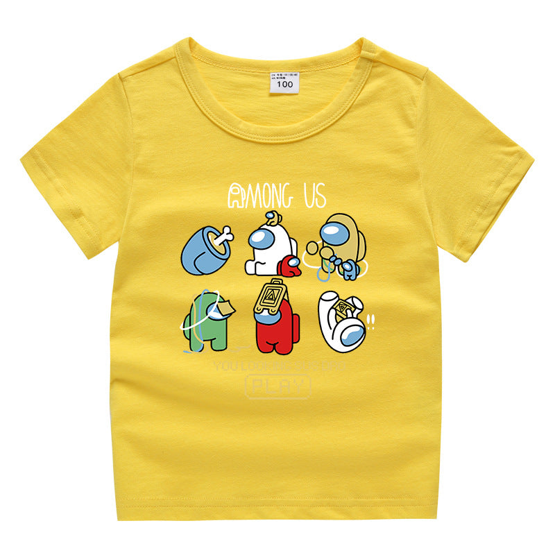 “Among Us” summer short sleeved T-shirt