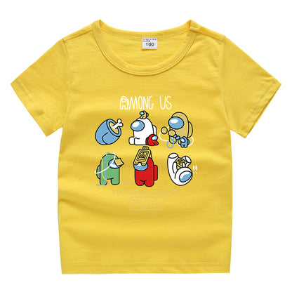 “Among Us” summer short sleeved T-shirt