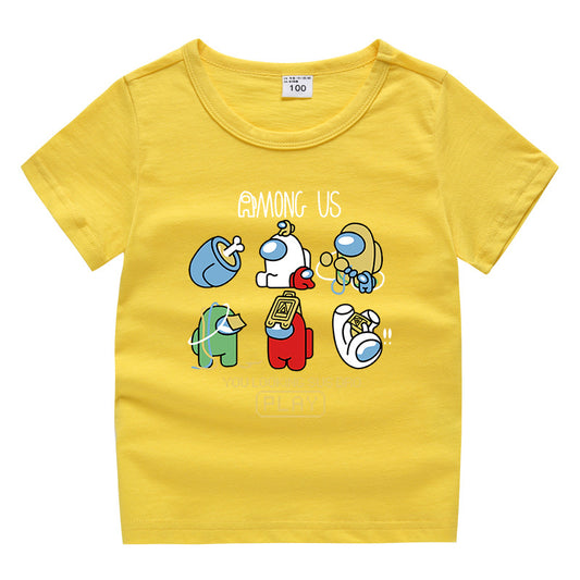“Among Us” summer short sleeved T-shirt