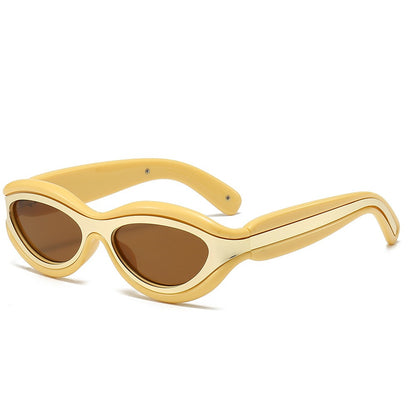 European and American windproof retro sunshade sunglasses