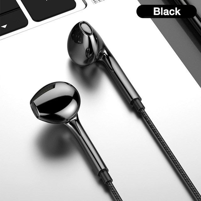 3.5mm Wired Headphones With Bass