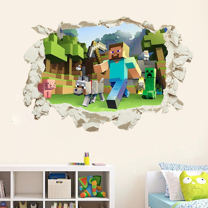 Minecraft Decorative Wall Sticker
