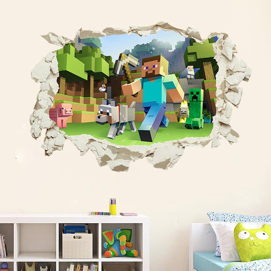 Minecraft Decorative Wall Sticker