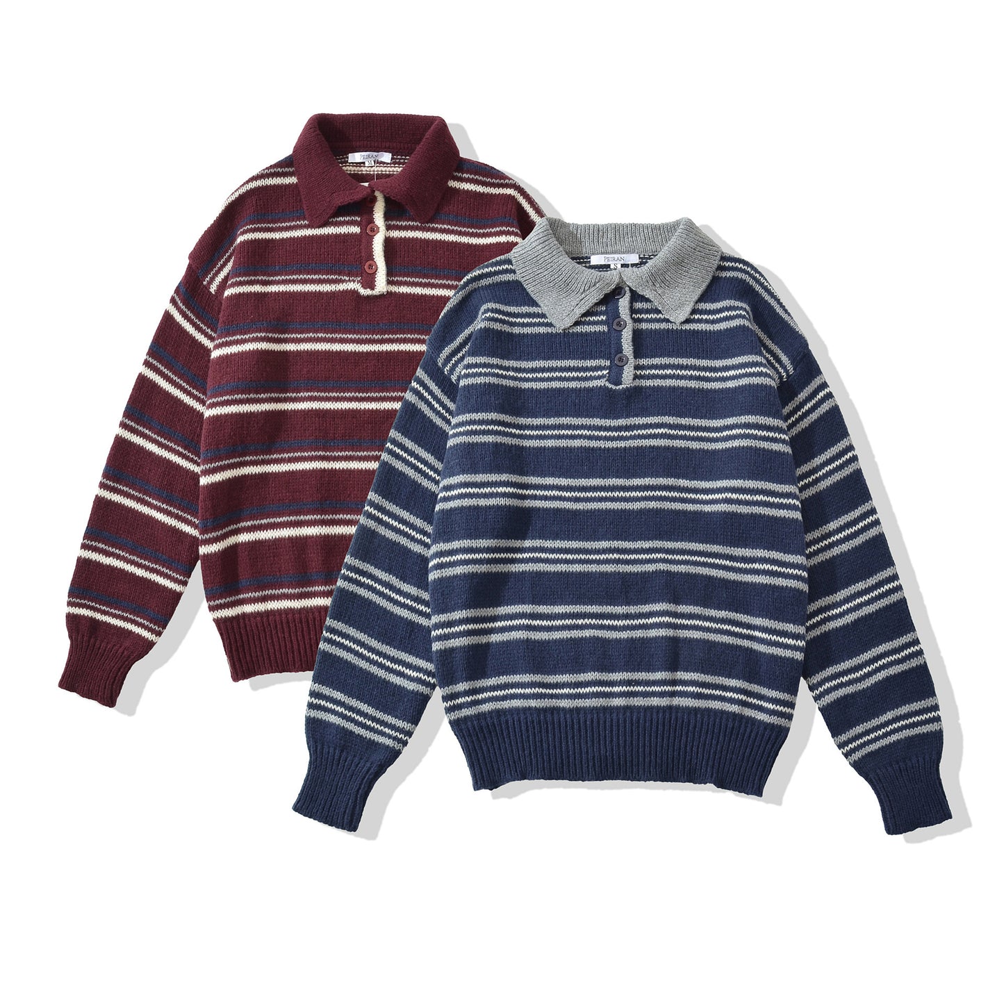 Retro Contrasting Sweater
