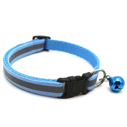 Pet reflective patch collar