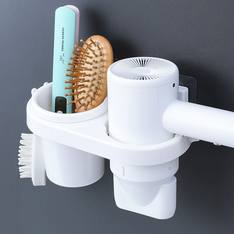Self Adhesive Wall Mounted Bathroom Rack Organizer