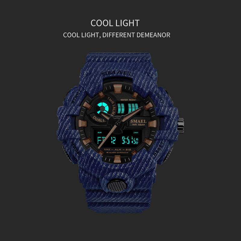 SMAEL Sport Watch 1642-1 & 8001 Watches
