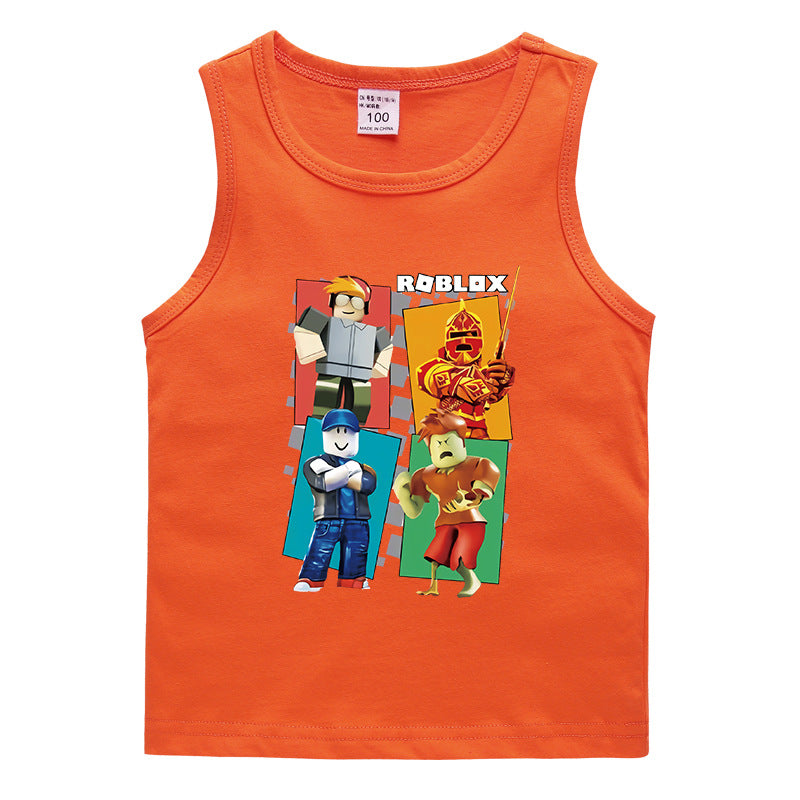 “Roblox” children‘s vest T shirt