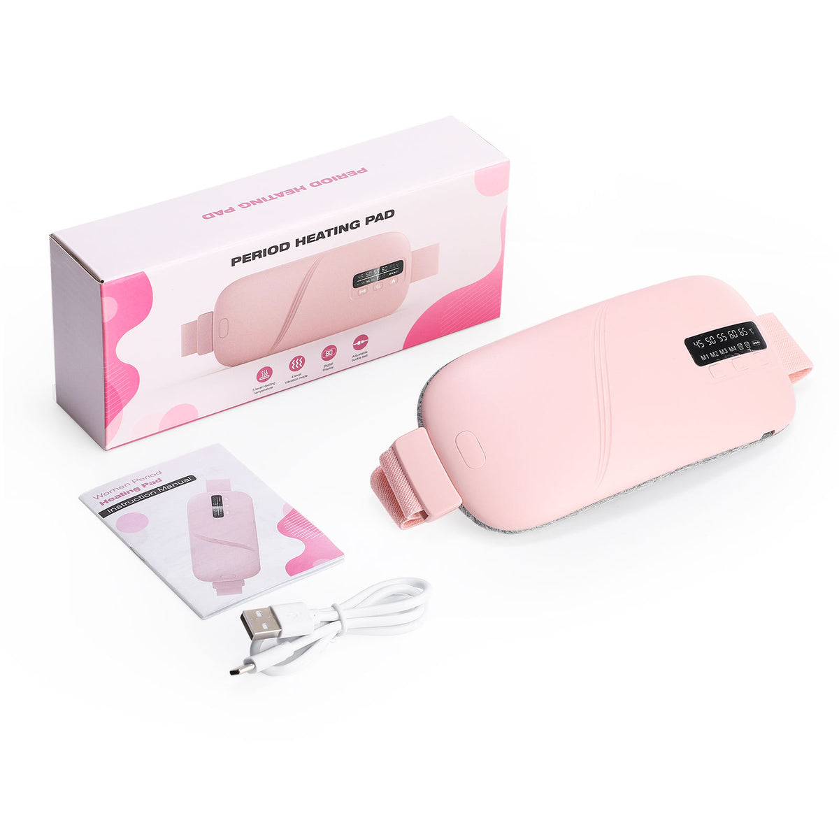 Heat Therapy Massage Belt