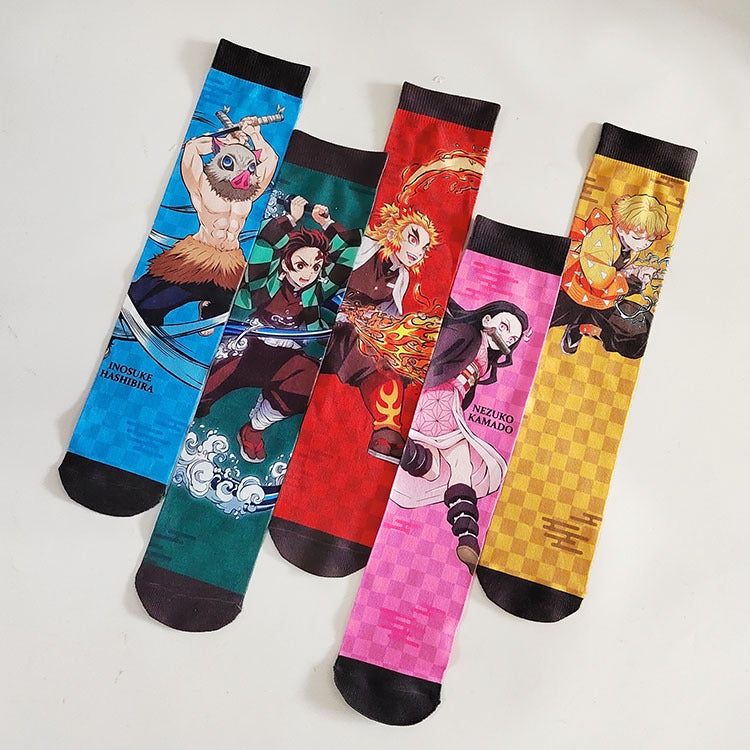Cartoon Anime Socks