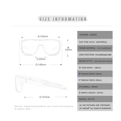 Oversized Polarized Sunglasses