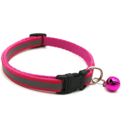 Pet reflective patch collar