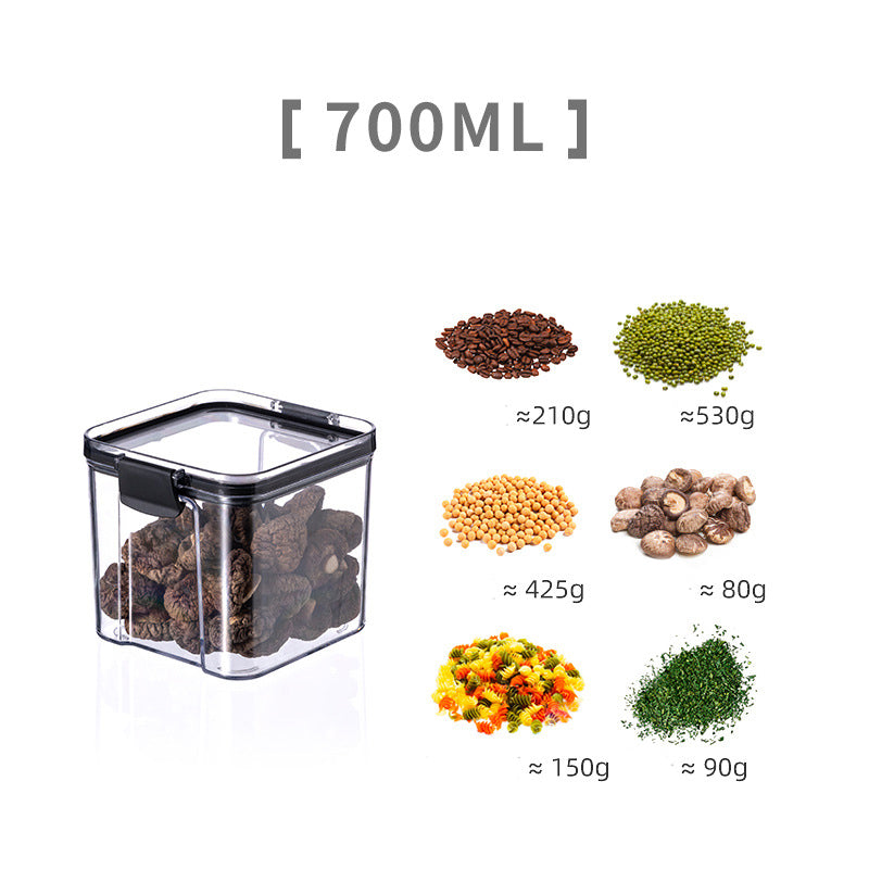 Sealed Cans Of Whole Grains Kitchen Storage Food