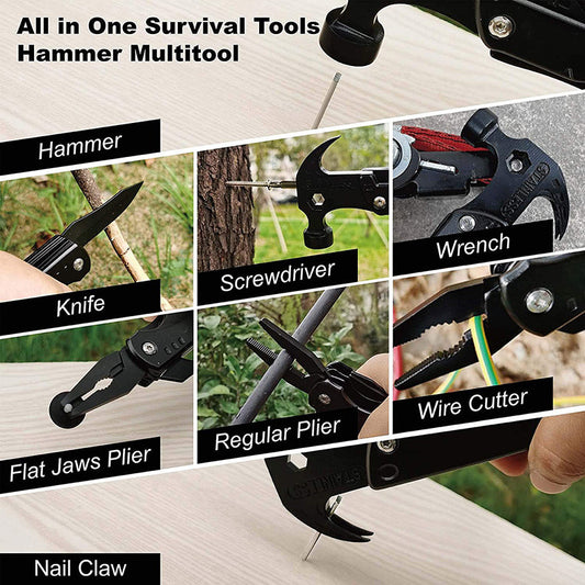 Multifunctional Portable Folding Hammer