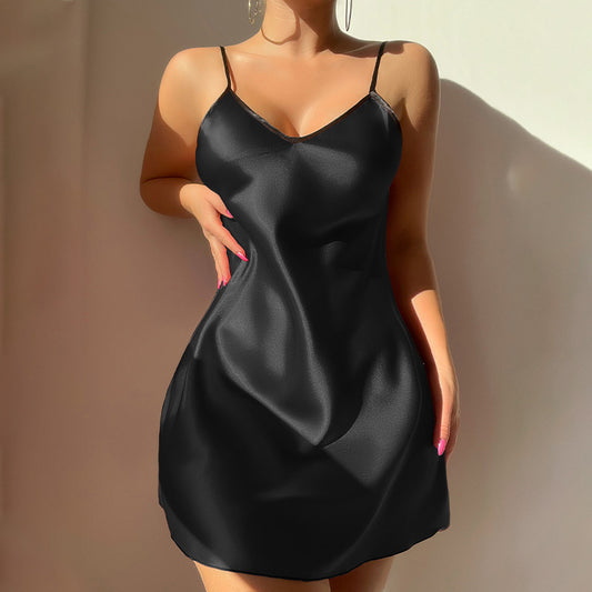 Short Home Skirt Strap Skirt