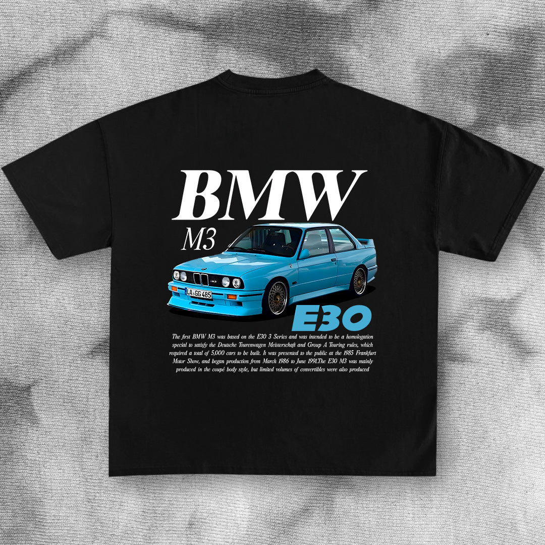 BMW M3 E30 Car T Shirt
