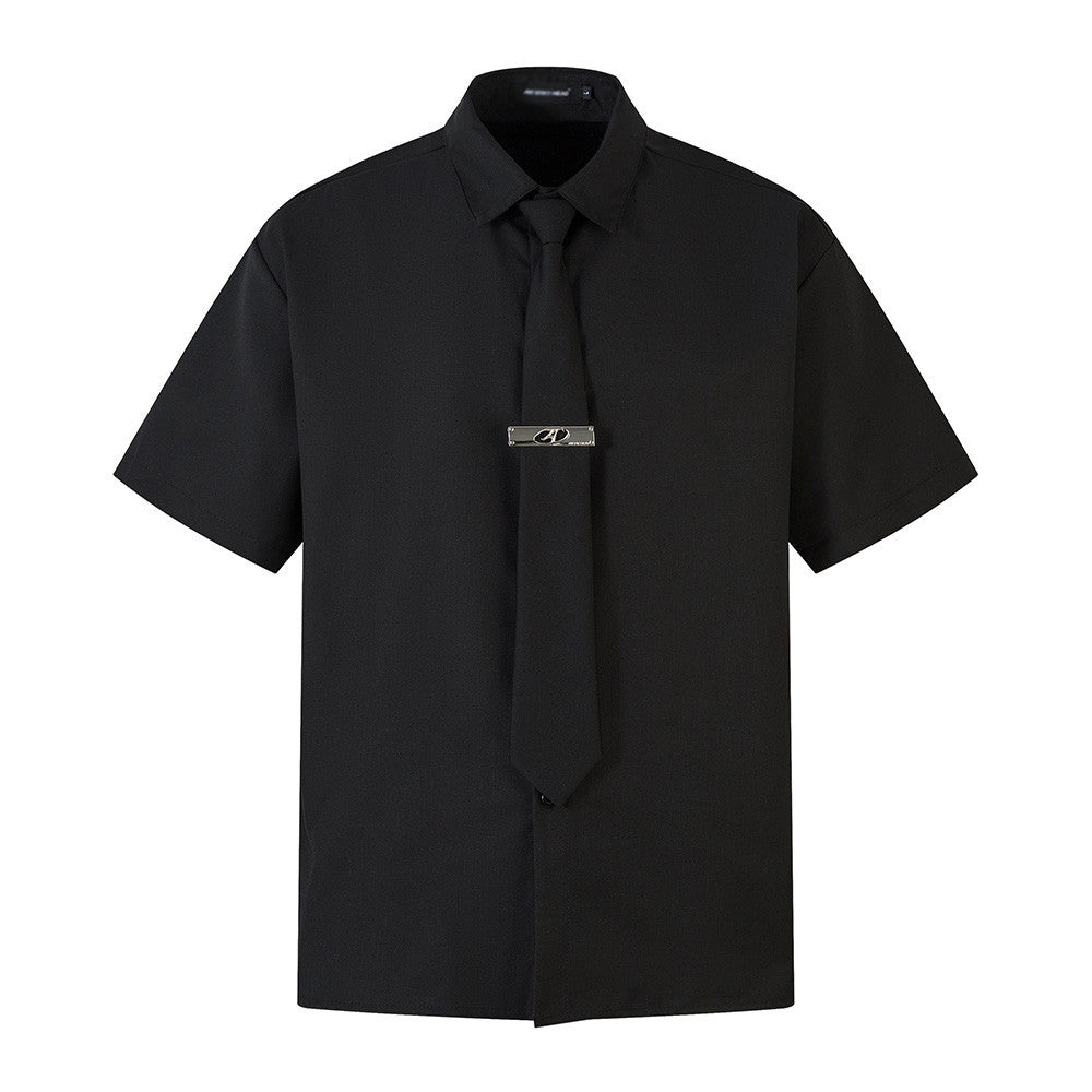 Short & Tie short sleeve shirt for men